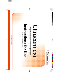 a Ver el documento Glowworm-lighting ULTRACOM CXI Manual de usuario
