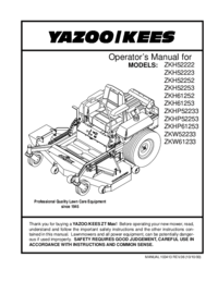 a Ver el documento Yazoo_kees ZKH52222 EN Manual de usuario