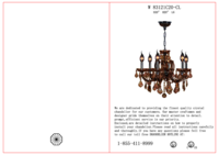 a Ver el documento Worldwide Lighting W83121C20-GT Manual de instrucciones