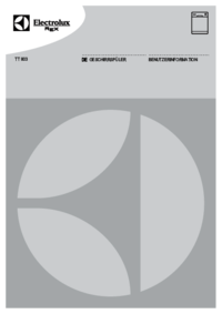 a Ver el documento ELECTROLUX-REX TT803 Manual de usuario
